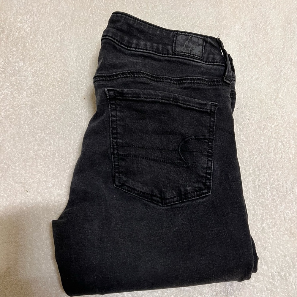 American Eagle Black Jegging